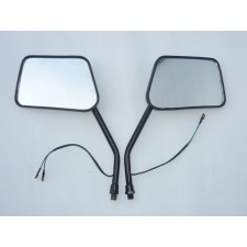 MIRRORS SQUARE - RECTANGLE WITH WINKERS - M10X1,25 (PAIR)